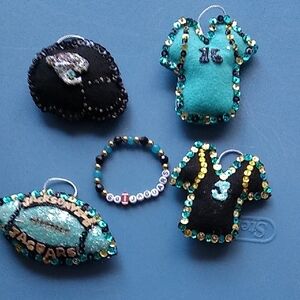 Jaguars Xmas Ornament Set